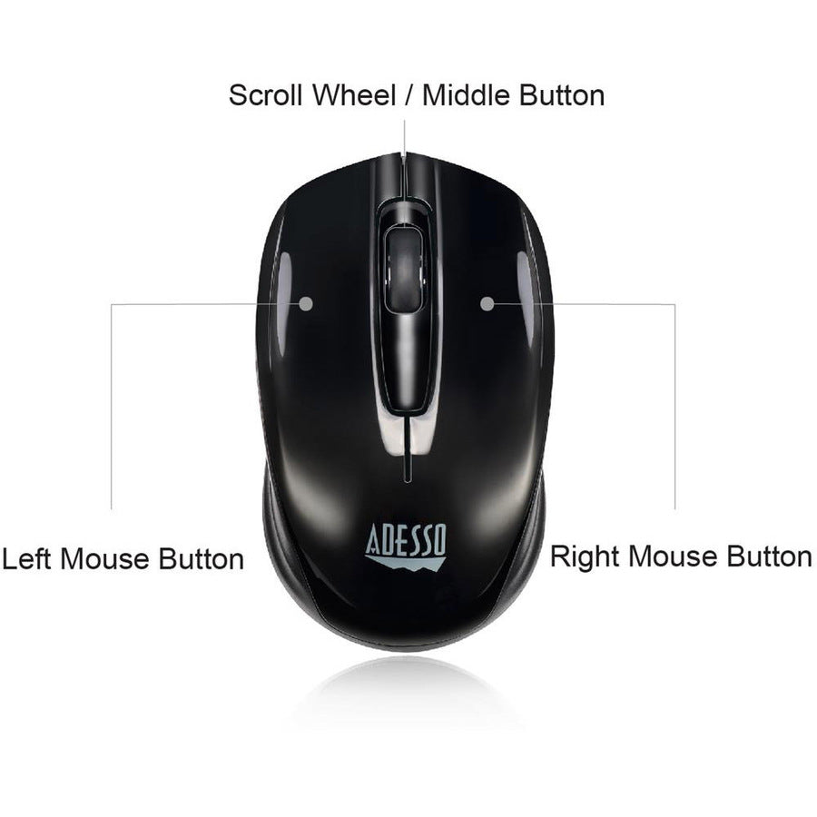 Adesso iMouse S50 - 2.4GHz Wireless Mini Mouse