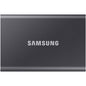 Samsung T7 MU-PC1T0T/AM 1 TB Portable Solid State Drive - External - PCI Express NVMe - Titan Gray