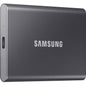 Samsung T7 MU-PC2T0T/AM 2 TB Portable Solid State Drive - External - PCI Express NVMe - Titan Gray