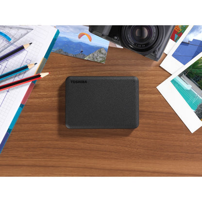 Toshiba Canvio Advance HDTCA20XK3AA 2 TB Portable Hard Drive - External - Black