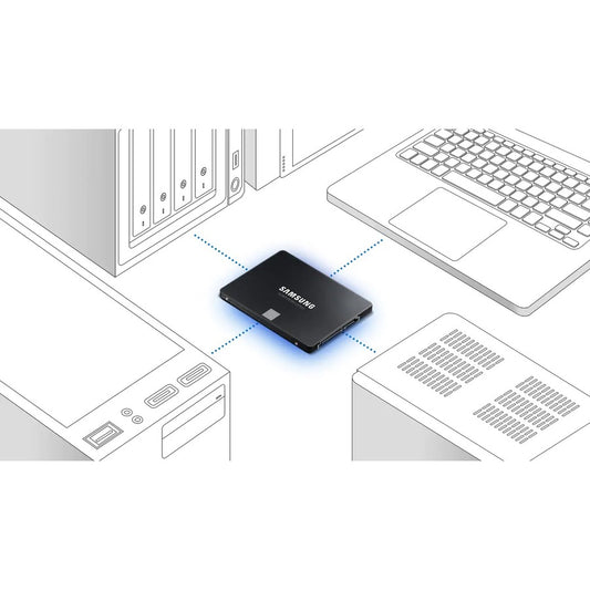 Samsung 870 EVO 4 TB Solid State Drive - 2.5" Internal - SATA (SATA/600)