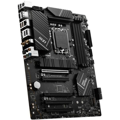 MSI Pro B760-P WIFI DDR4 Gaming Desktop Motherboard - Intel B760 Chipset - Socket LGA-1700 - ATX