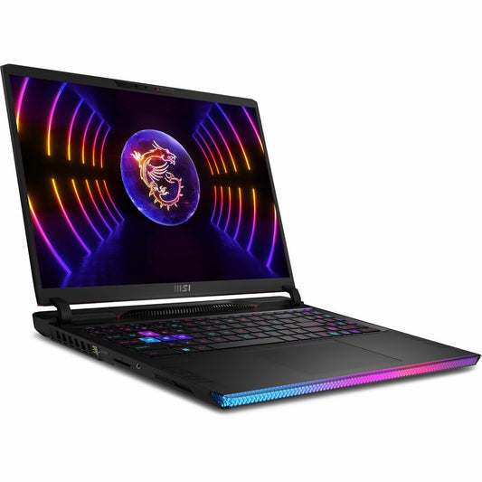 MSI Raider GE68 HX 13V Raider GE68HX 13VF-062US 16" Gaming Notebook - Full HD Plus - Intel Core i9 13th Gen i9-13950HX - 32 GB - 1 TB SSD - Core Black