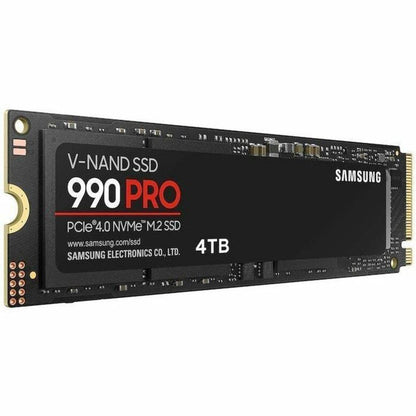 Samsung 990 PRO 4 TB Solid State Drive - M.2 2280 Internal - PCI Express NVMe (PCI Express 4.0 x4)