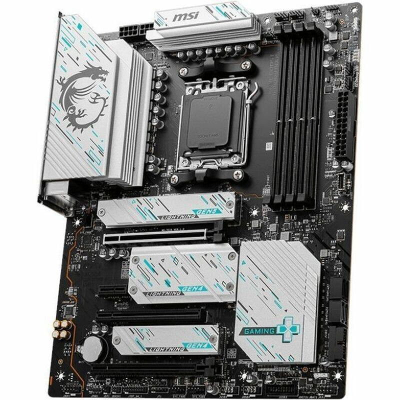 MSI X670E GAMING PLUS WIFI Gaming Desktop Motherboard - AMD X670 Chipset - Socket AM5 - ATX