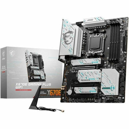 MSI X670E GAMING PLUS WIFI Gaming Desktop Motherboard - AMD X670 Chipset - Socket AM5 - ATX