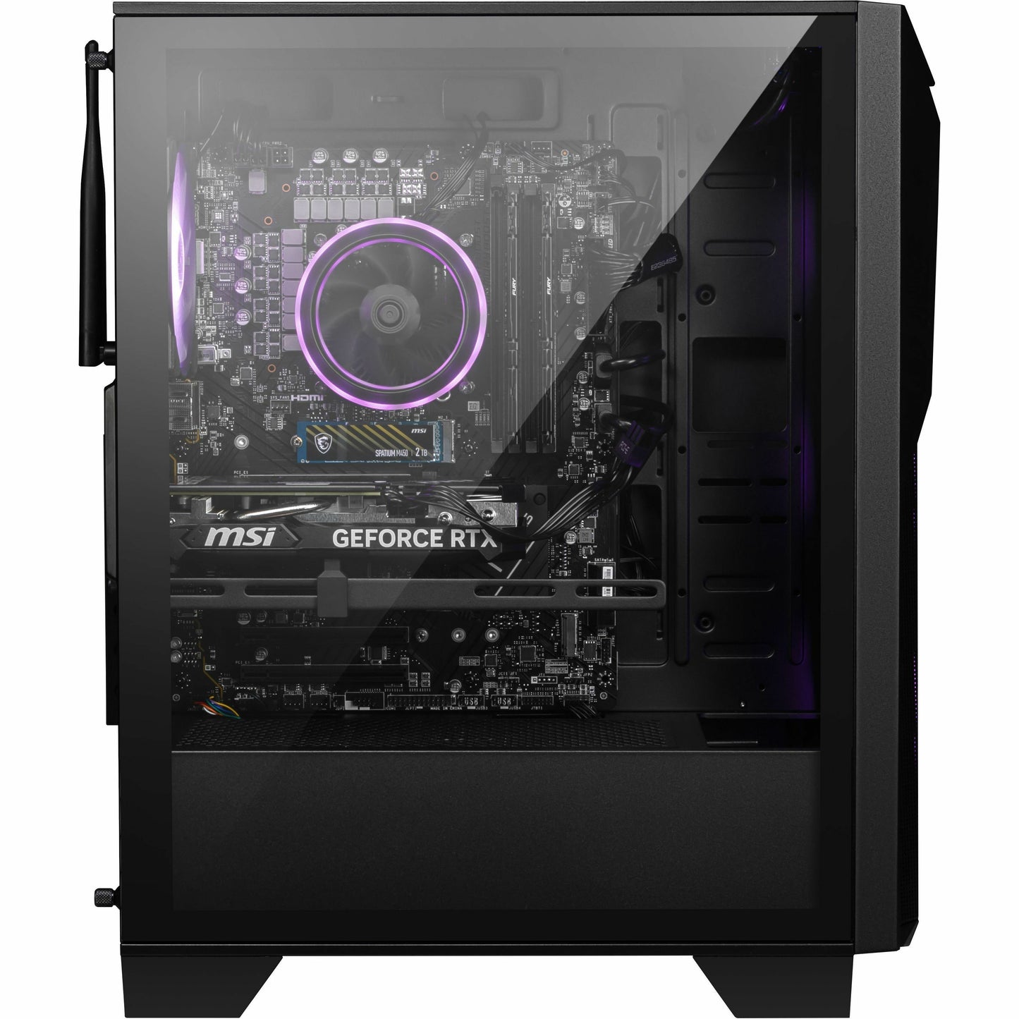 MSI Codex R2 Gaming PC, Intel Core i5-14400F RTX 406016GB 2TB SSD Win 11 Home