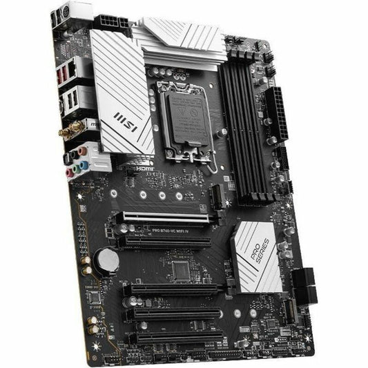 MSI B760-VC WIFI IV Gaming Desktop Motherboard - Intel B760 Chipset - Socket LGA-1700 - ATX