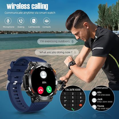 Multifunctional Smart Watch With Compass and Fitness Tracker