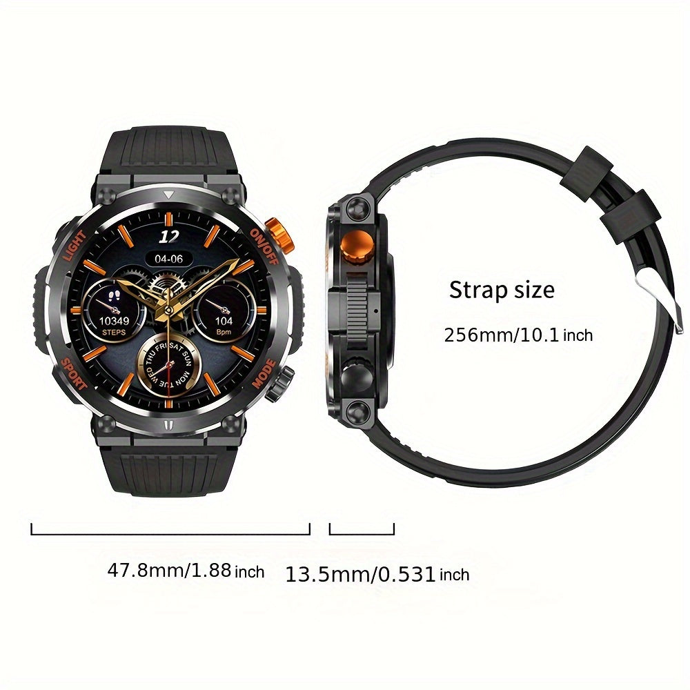 Multifunctional Smart Watch With Compass and Fitness Tracker