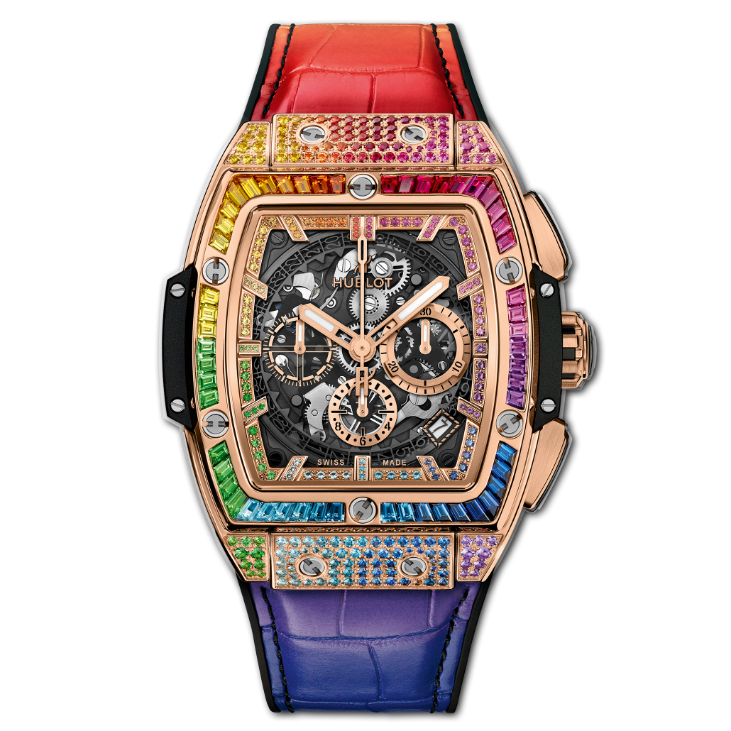 Hublot Spirit of Big Bang King Gold Rainbow 42mm Watch