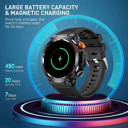 Multifunctional Smart Watch With Compass and Fitness Tracker