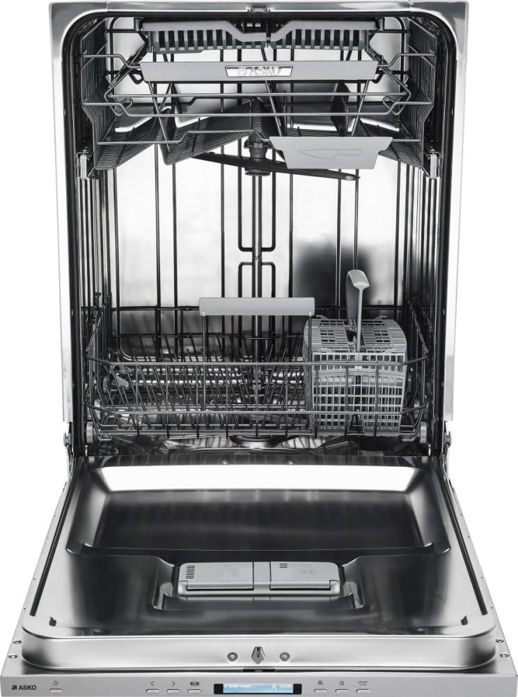 Asko 30 Series 24 Inch Built-In Recessed Handle Dishwasher with 11 Wash Cycles, 16 Place Settings