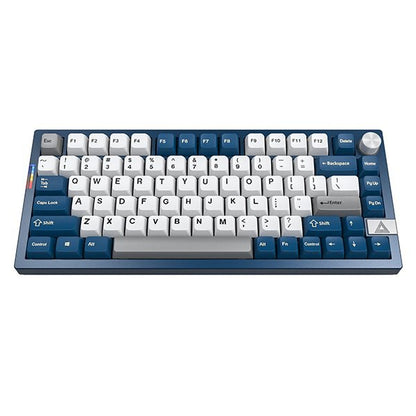 MONTECH MK75FB MKey PRO Freedom 75% TKL Wireless Mechanical Gaming Keyboard, Tri-Mode Bluetooth 5.2/2.4Ghz/USB-C, Hot-Swappable Gateron G Pro 3.0 Pre-lubed Switches, VIA & QMK Support - Brown Switch