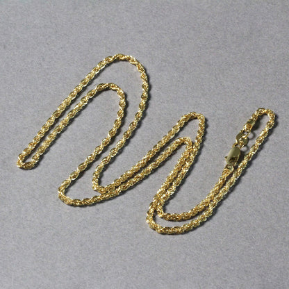 14k Yellow Gold Light Rope Chain (2.00 mm)