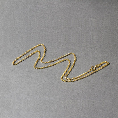 10k Yellow Gold Rolo Chain  (1.90 mm)