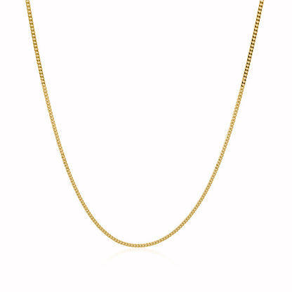 10k Yellow Gold Gourmette Chain (1.40 mm)