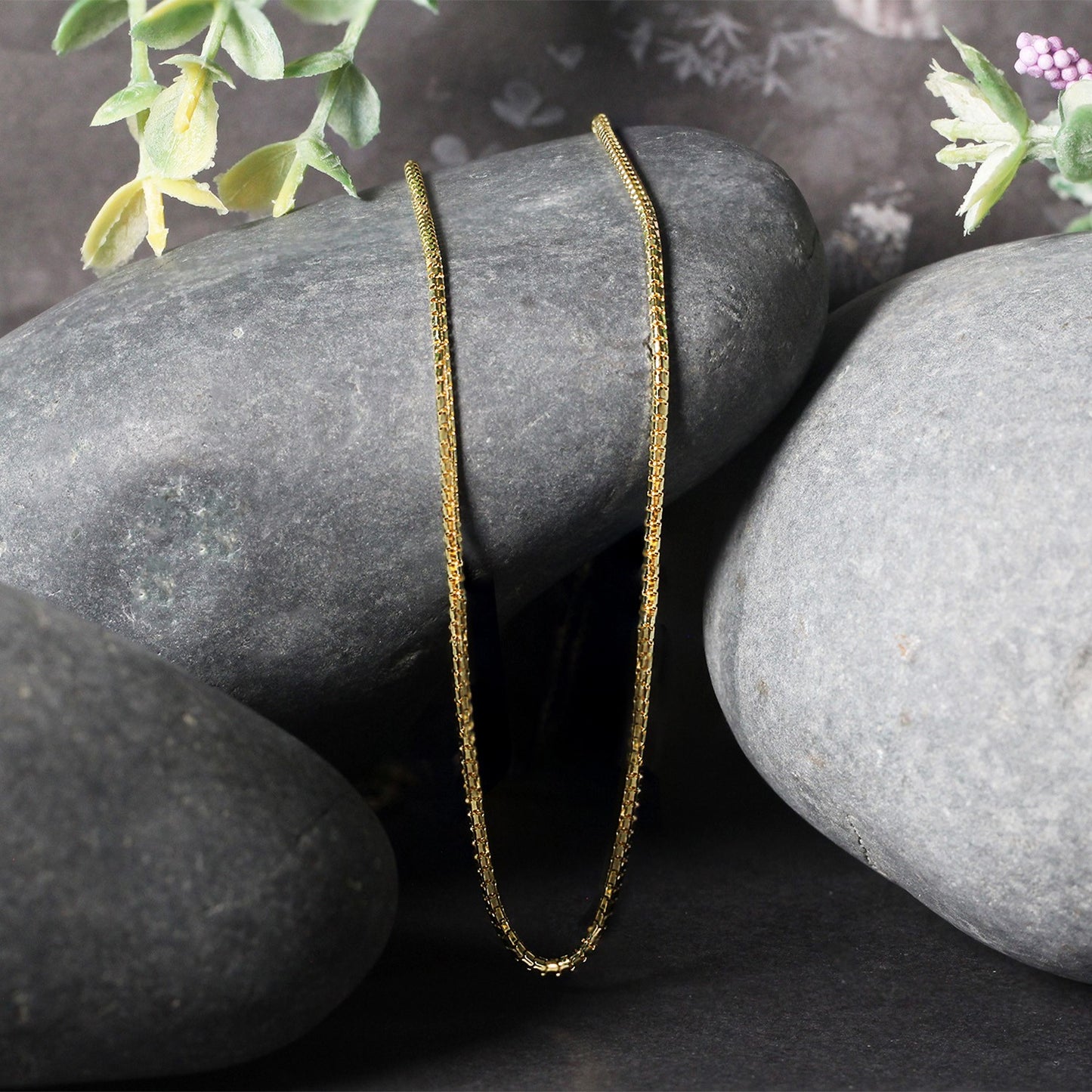 14k Yellow Gold Ice Chain (1.30 mm)