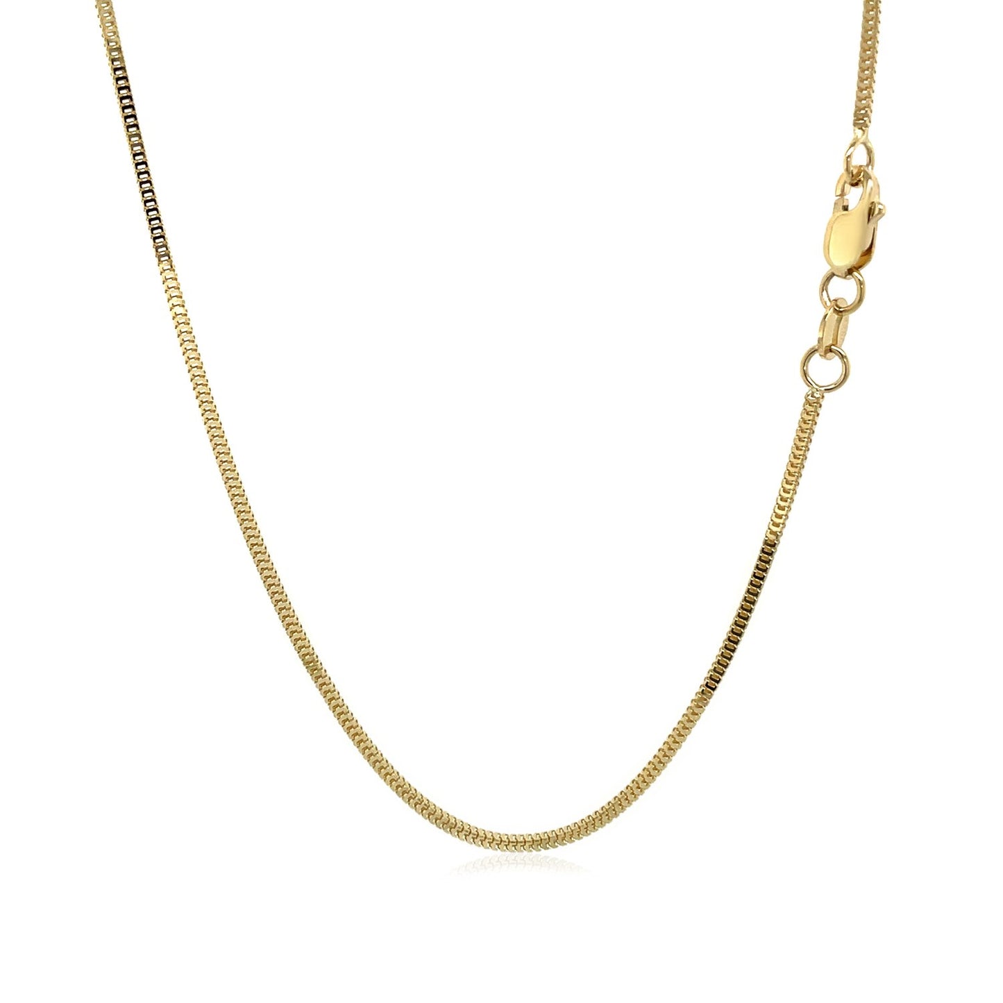 14k Yellow Gold Milano Chain (1.10 mm)