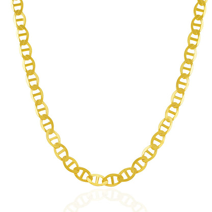 14k Yellow Gold Mariner Link Chain (6.30 mm)