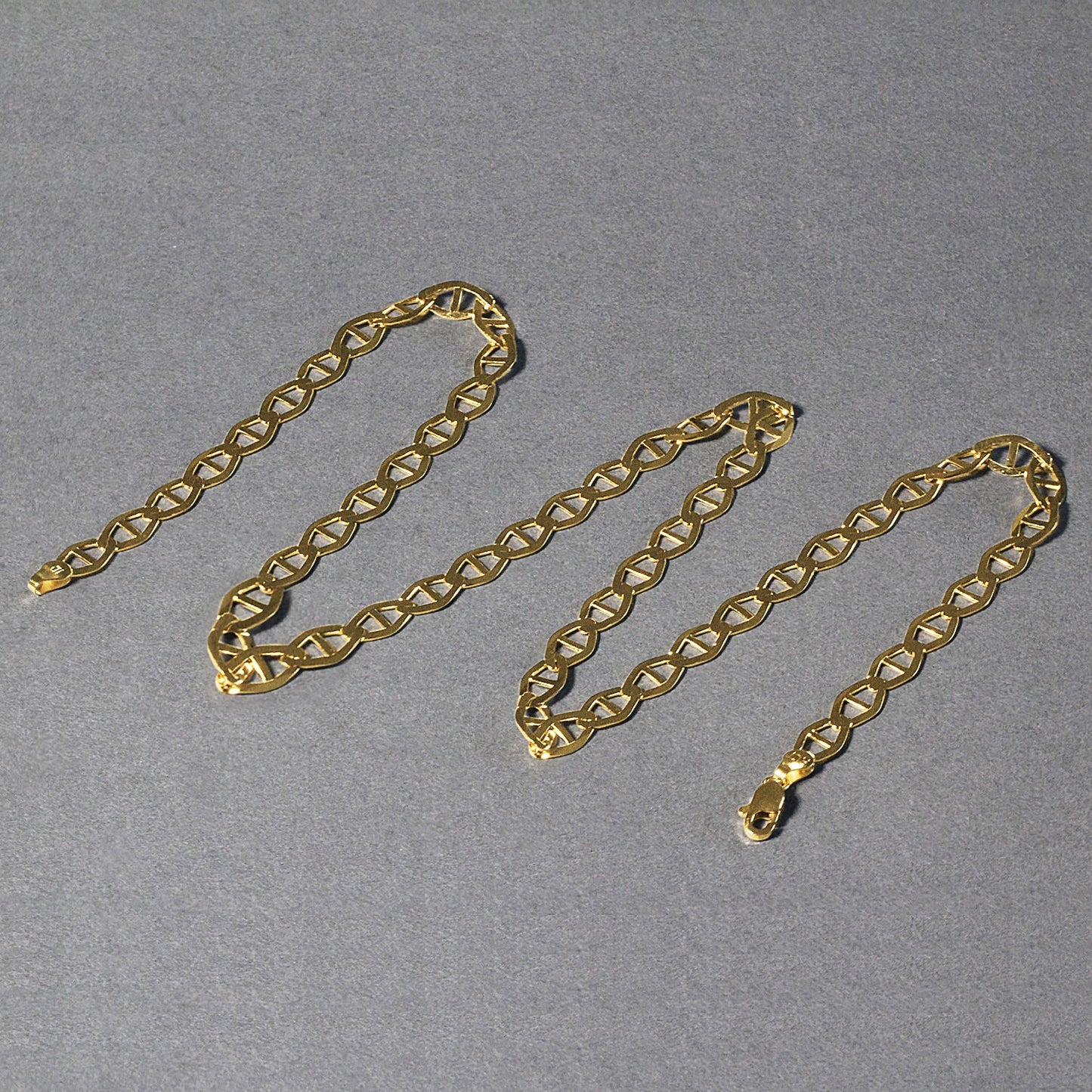 14k Yellow Gold Mariner Link Chain (6.30 mm)