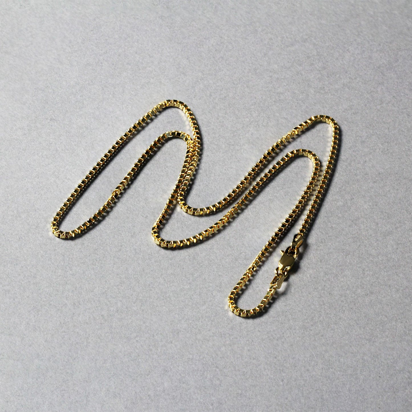 14k Yellow Gold Classic Box Chain (1.4 mm)