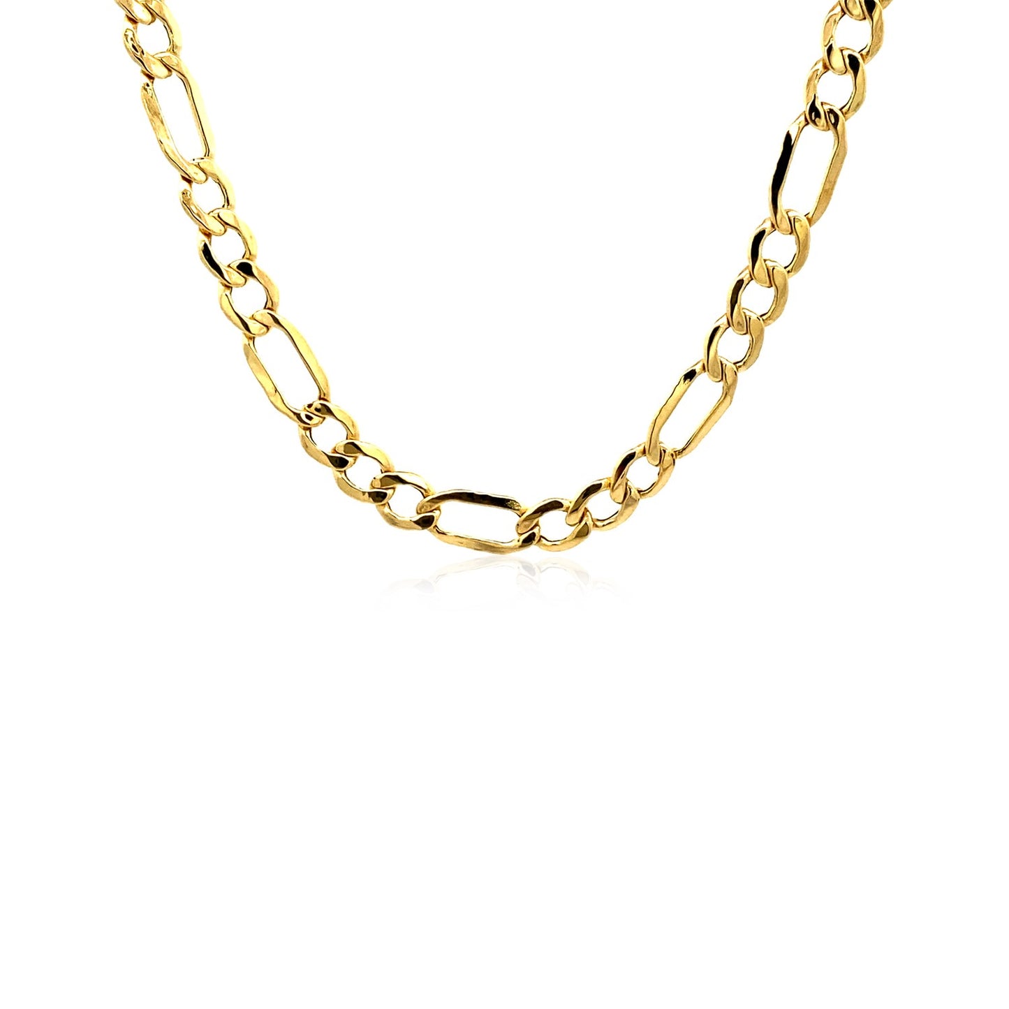 10k Yellow Gold Lite Figaro Chain (5.60 mm)