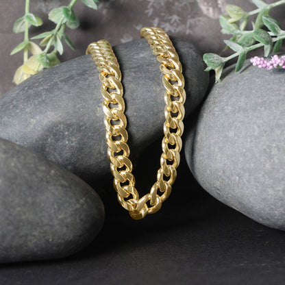 10k Yellow Gold Light Miami Cuban Chain (8.00 mm)