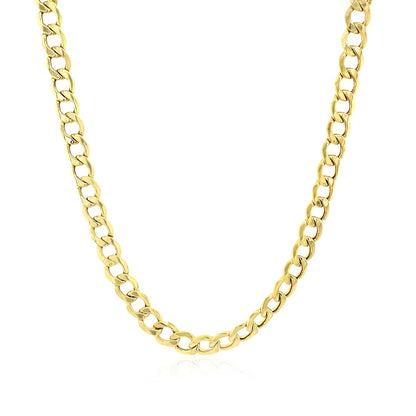 10k Yellow Gold Curb Chain (4.40 mm)