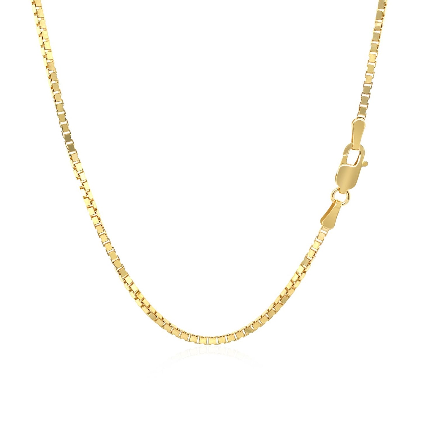 18k Yellow Gold Classic Box Chain (1.40 mm)