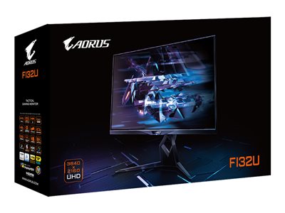 Gigabyte AORUS - LED monitor - 31.5" - 3840 x 2160 4K, box 