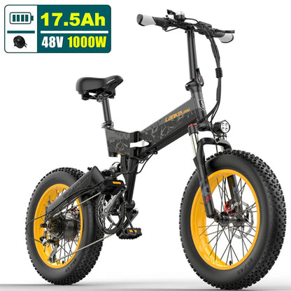 X3000plus 20 Inch Folding Electric Snow Bike