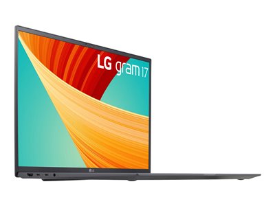 LG gram - 17" - Intel Core i5 - 1340P - 8 GB RAM - 512 GB SSD, slanting