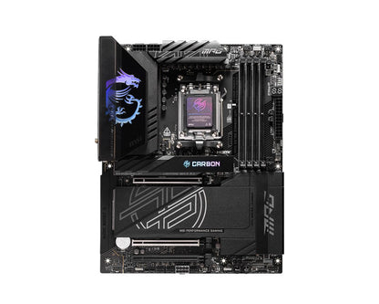 MSI MPG X870E CARBON WIFI Socket AM5/ AMD X870E/ DDR5/ SATA3/ M.2/ ATX Motherboard-X870ECARBONWIFI7