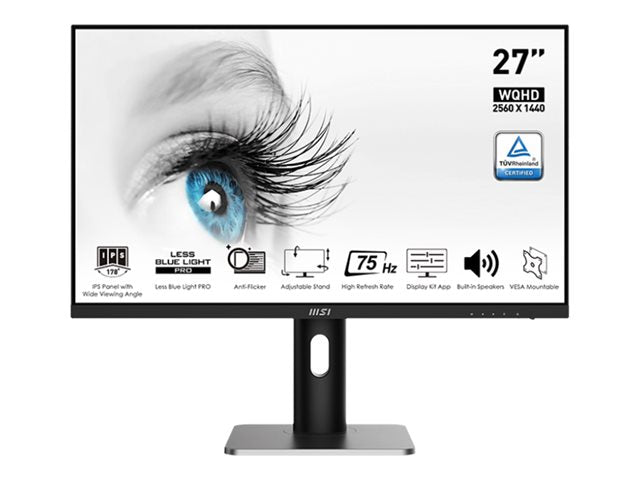 MSI PRO - LED monitor - 27" - 2560 x 1440 WQHD, front 