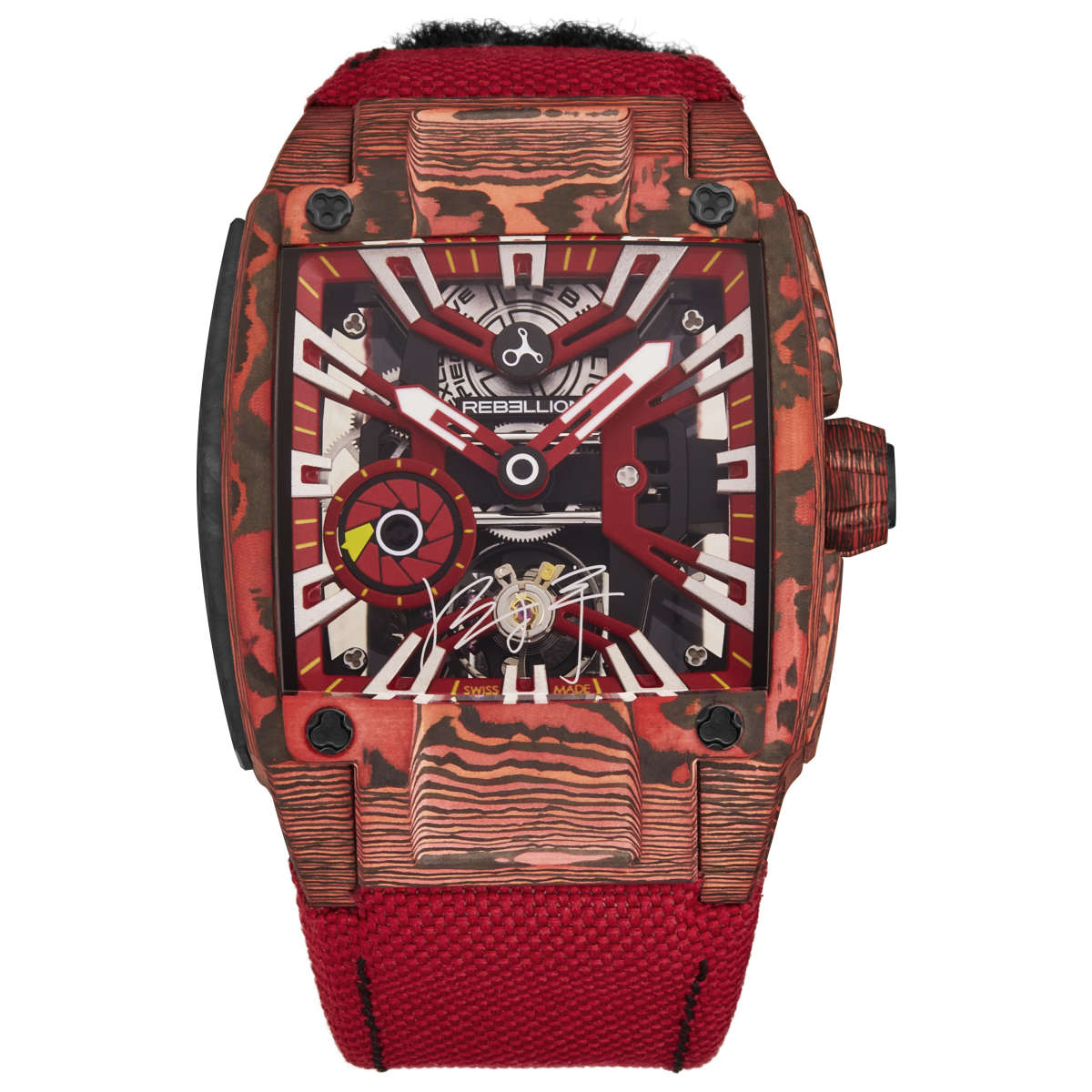 Rebellion Re-Volt Men's Watch Red Dial