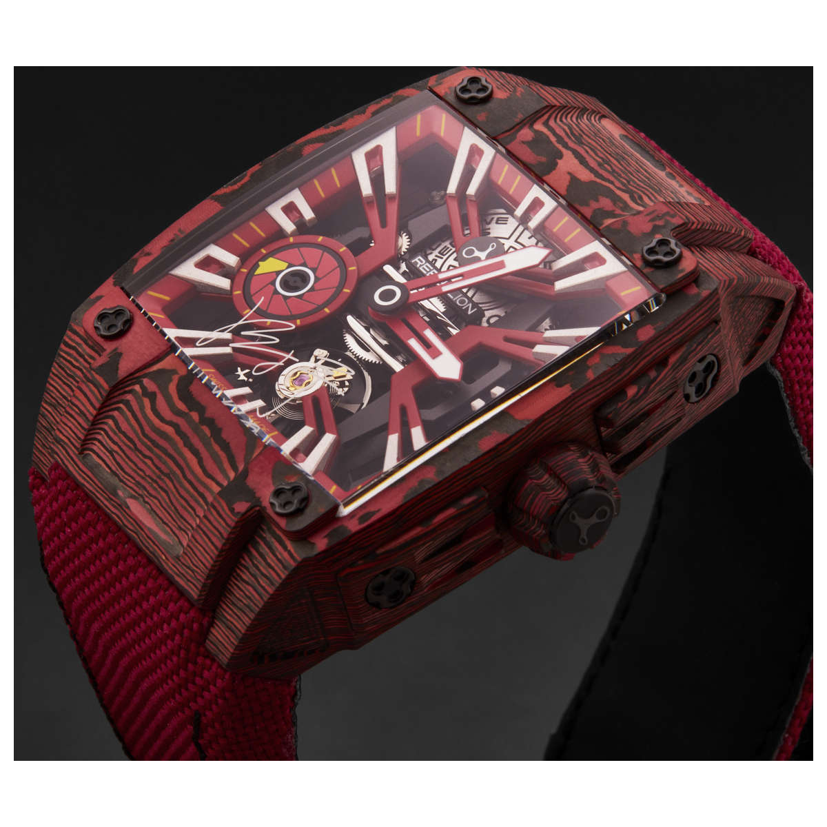 Rebellion Re-Volt Men's Watch Red Dial