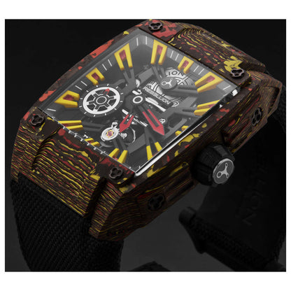 Rebellion Re-Volt Men's Watch Black and Yellow