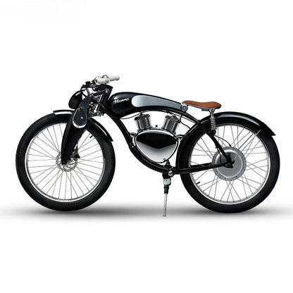 YYHCE- Electric Bicycle Motorcycle 48V Vintage Ebike Munro 2.0 Moto Adult 400W