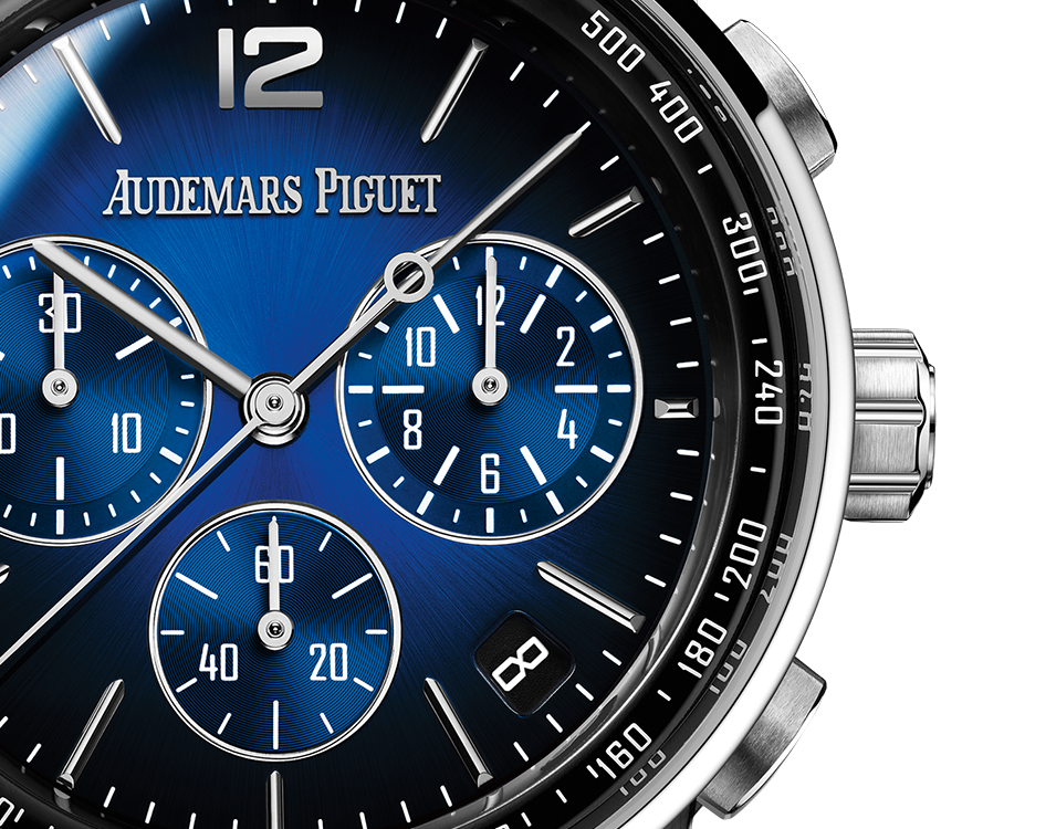 CODE 11.59 BY AUDEMARS PIGUET SELFWINDING CHRONOGRAPH, dial zoomed