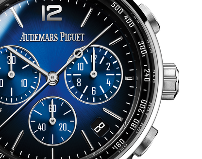 CODE 11.59 BY AUDEMARS PIGUET SELFWINDING CHRONOGRAPH, dial zoomed