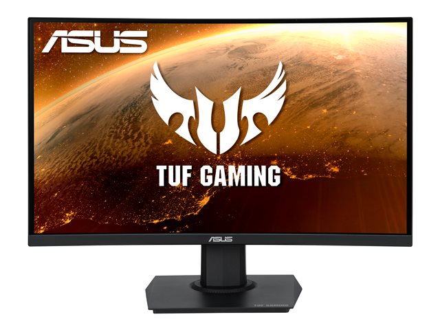 ASUS TUF Gaming - LED monitor gaming curved - 23.6" - 1920 x 1080 Full HD, front 