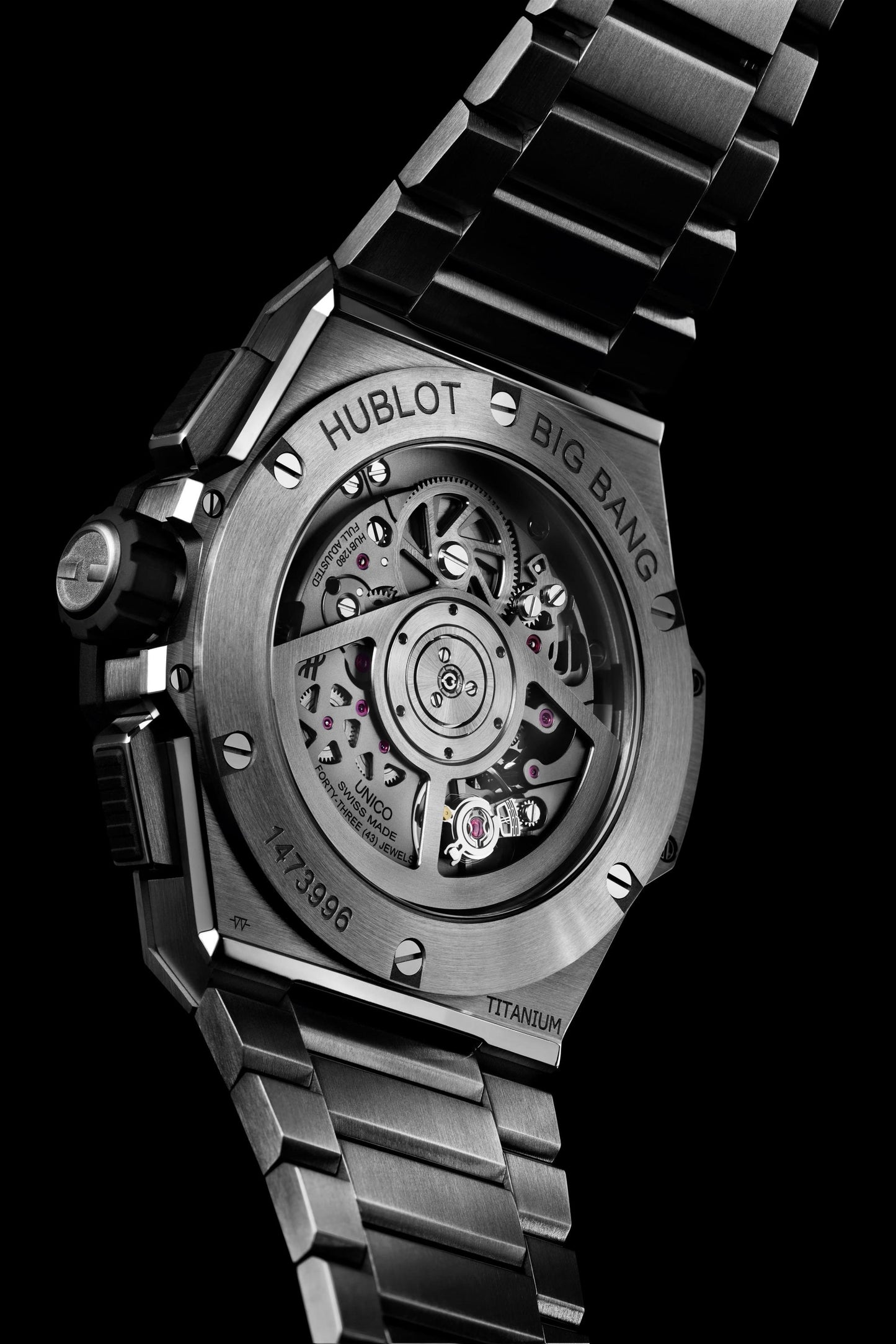 Hublot, Big Bang Integral Titanium Watch 42mm, back 