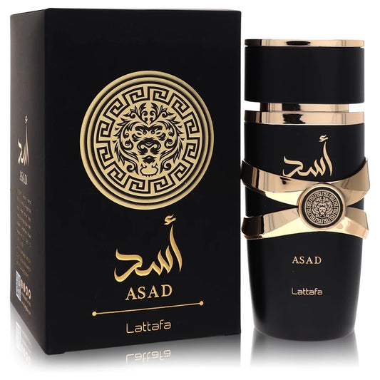 Lattafa Asad Perfume 3.4 oz Eau De Parfum Spray (Unisex)