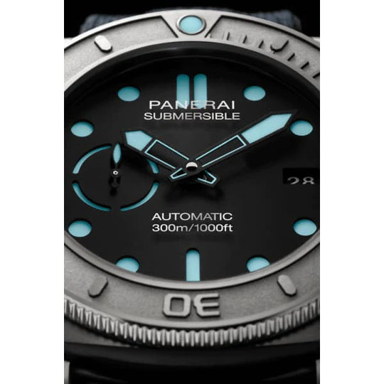 Panerai Submersible Mike Horn Edition - 47mm, brushed EcoTitanium™ case, Black dial