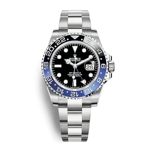 Rolex GMT-Master II 40mm Black Dial, front