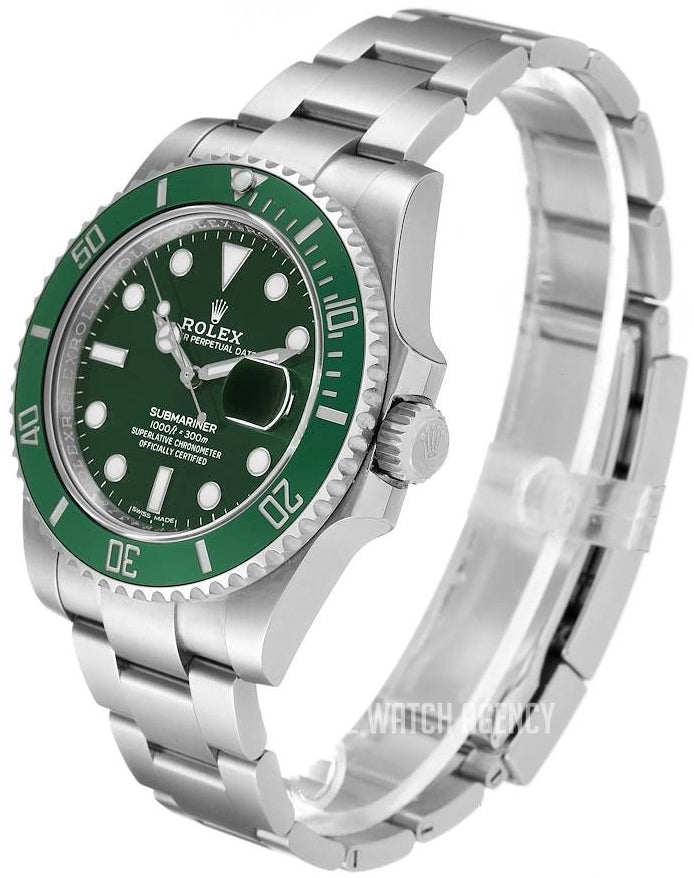 Rolex Submariner Date 40mm - Green Dial, Stainless Steel Oyster Bracelet Watch