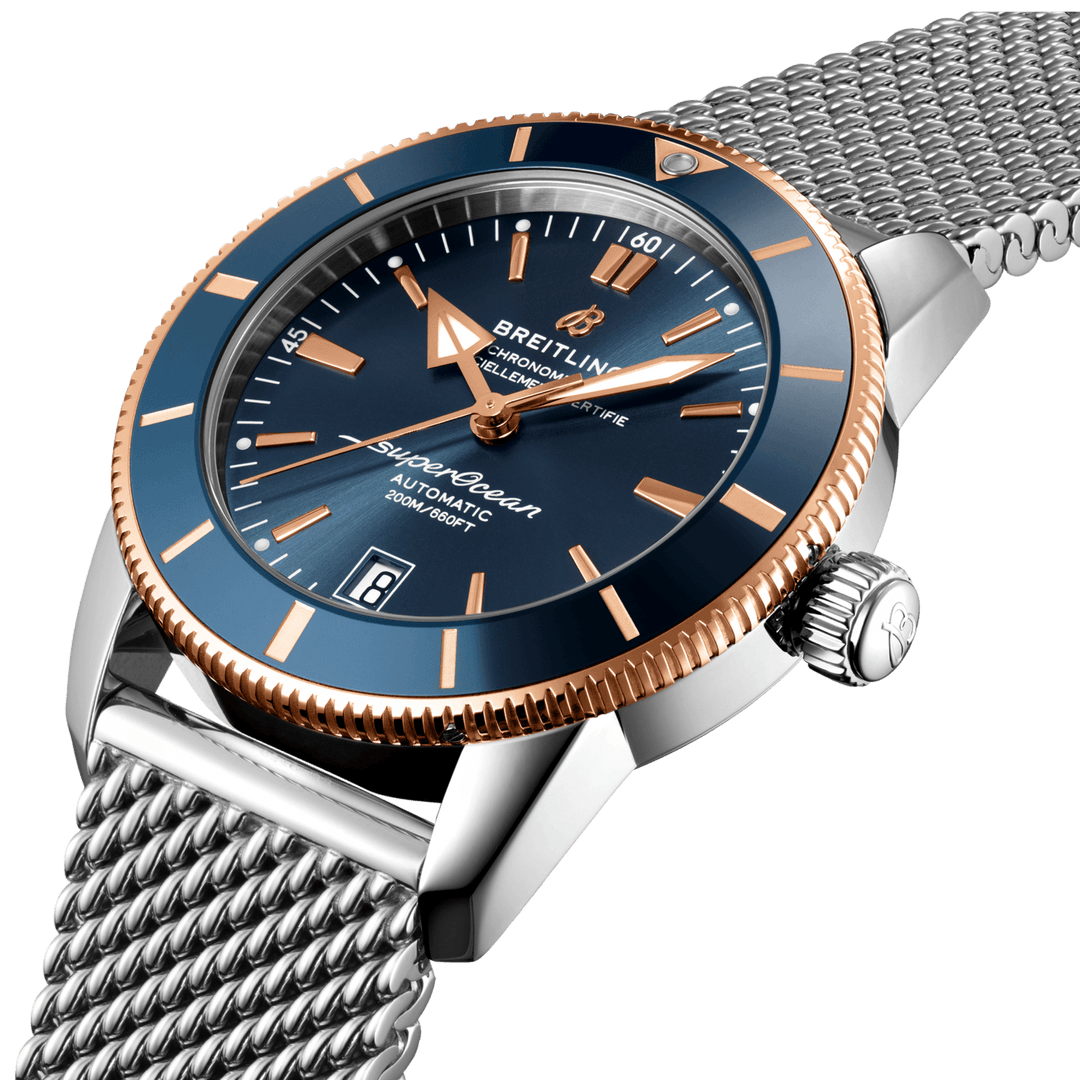 Breitling Superocean Heritage B20 Steel Blue Dial Watch - 42mm, side 