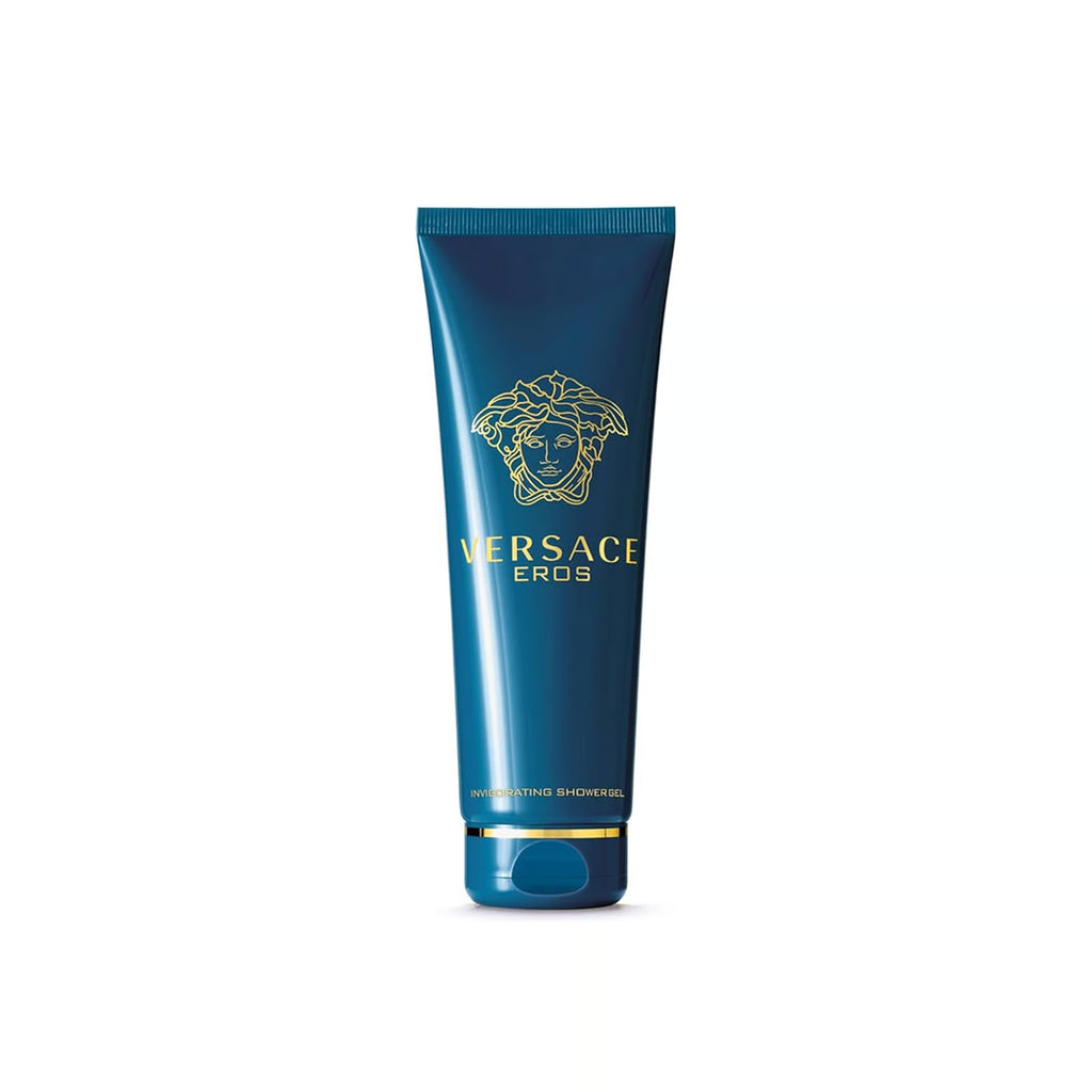 Versace Eros Cologne 3.4 oz Eau De Toilette Spray + 3.4 oz Shower Gel Gift set Men