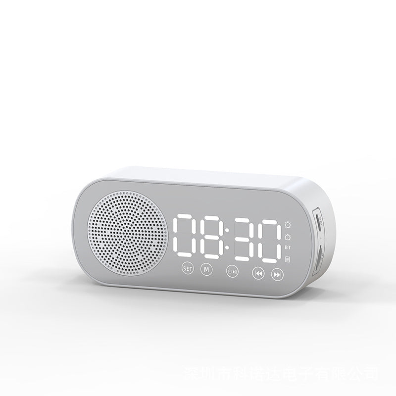 Wireless Bluetooth Speaker with Alarm Clock and LED Display